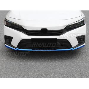 <b>For</b> Honda Civic 11th Gen 2021-2024 Body Kit Honda Civic Front Bumper Lip Splitter Titanium Black Style <b>Diffuser</b> <b>Car</b> Accessories - Product Image 3
