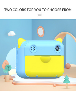 מיני מצלמה 1080p חדש עבור מתנות בנים בנות יום הולדת ילדים צעצועים צעצועים נייר צילום צילום צילום תמונה הדפסה מיידית דיגיטלית ילדים מצלמה - Product Image 4