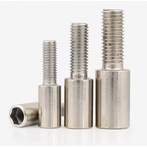 Tuerca cilíndrica hexagonal interna <span class=keywords><strong>de</strong></span> acero inoxidable 304 y acero al carbono, con varilla <span class=keywords><strong>de</strong></span> tracción <span class=keywords><strong>de</strong></span> <span class=keywords><strong>cola</strong></span> larga, OEM, <span class=keywords><strong>precio</strong></span> <span class=keywords><strong>de</strong></span> fábrica - Product Image 2