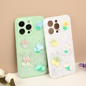 <span class=keywords><strong>2023</strong></span> nuevo Fabrica 3D decoración brillo estuches funda protectora de teléfono para celurare carcasa fundas funda para <span class=keywords><strong>iPhone</strong></span> 14 15 pro Max - Product Image 4