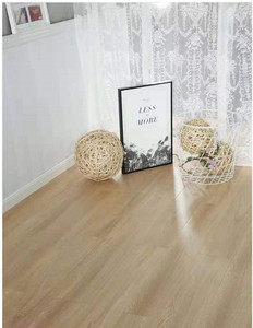 Système de revêtement de <span class=keywords><strong>sol</strong></span> <span class=keywords><strong>stratifié</strong></span> <span class=keywords><strong>blanc</strong></span> brillant avec fibre de verre, 150mm - Product Image 3