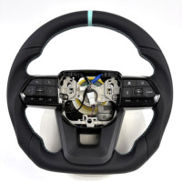 Volant personnalisé en fibre de carbone pour Toyota Land Cruiser LC250 LC300 LC200 Prado Hilux Fortuner Upgrade