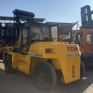 10/15/16/25 Ton Japanese TCM KOMATSU Kalmar HYSTER FD160/FD150/FD100/FD250 <b>Used</b> Diesel isuzu Engine Forklift lifting equipment - Product Image 1
