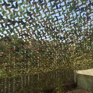 Jungle Camouflage Netting Polyester 4mm Rope Outdoor Sunshade Aerial Photography Protection - Product Image 2