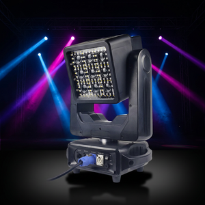 Projecteur LED RGB DMX512 pour scène, lampe à tête mobile en alliage d'aluminium pour DJ - Product Image 2