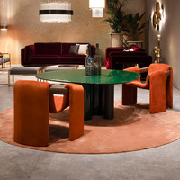 Fauteuil individuel de style nordique - Chaise Crabe design moderne XXY08 - Siège en bois massif de luxe léger pour salons, chambres et réceptions