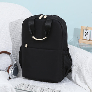 Chống sốc máy tính xách tay Túi thiết kế đơn giản Ba lô 2025 Nam Kinh doanh Ba lô schoolbag nữ sinh viên đại học Ba lô - Product Image 3