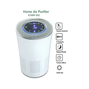 Desktop depuratore d'aria camera fumo nuova casa filtro polvere portatile purificatore d'aria con timer