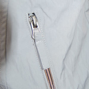 Женское длинное серое пальто с большими 4 отверстиями на пуговицах Женская куртка со стильной передней планкой - Product Image 5