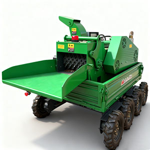 Broyeur de bois multifonctionnel tout-terrain mobile, version diesel compacte, broyeur de branches - Product Image 3