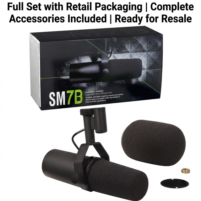 Wholesale SM7B Cardioid Wireless Studio Microphone for Dynamic Vocal and Broadcast Use