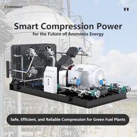 Compresseur à double vis pour la réfrigération à l'ammoniac dans les unités de production d'énergie à base d'ammoniac