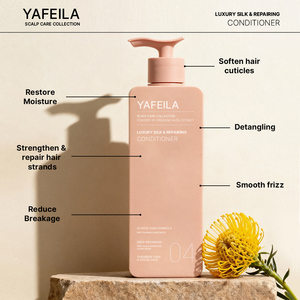 Marque privée Ligne de soins capillaires haut de gamme Shampooing et après-shampoing naturel de désintoxication du cuir chevelu à l'hamamélis pour le traitement du cuir chevelu sec et squameux - Product Image 5