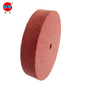 WEIYI 无纺布磨料栗色抛光轮 8 X 2 适用于不锈钢/铝/合金金属电镀工件 - Product Image 4