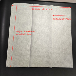 Khăn giấy bán buôn khăn giấy 23*23cm N gấp nhiều lần Z gấp khăn giấy tay cho phòng vệ sinh công cộng - Product Image 2