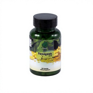 Capsules de Fenugrec Naturel Haute Puissance pour Adultes et Nouveaux-nés - Soutien Beauté de la Peau et Immunitaire - Dose de 600mg - Product Image 1