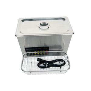 Nettoyeur à ultrasons 220V 40kHz, capacité 4,5L avec écran LED pour le <span class=keywords><strong>nettoyage</strong></span> des lunettes, des bijoux et des pièces métalliques - Product Image 1