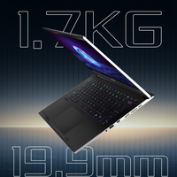 Vente chaude Ultra 7 155H DDR5 16GB * 2 14 pouces 1 to ordinateurs portables de jeu avec nvidia GeForce RTX 4060 8GB dernier modèle