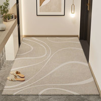 Double Anti-slip Design Dirt Scraping Household Practical Indoor Carpet Floor Rug Door Mat for Home Entrance