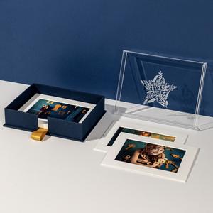 Boîte d'impression de Noël emballage en verre étiquettes de broderie boîte-<span class=keywords><strong>cadeau</strong></span> de <span class=keywords><strong>naissance</strong></span> de bébé boîte-<span class=keywords><strong>cadeau</strong></span> personnalisée personnalisée <span class=keywords><strong>maman</strong></span> souvenir Album Photo boîte-<span class=keywords><strong>cadeau</strong></span> - Product Image 5