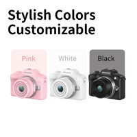 Appareil photo numérique miniature pour enfants DC30, vidéo 1080P, 2MP CMOS, forme de bouton, appareil photo de poche, MicroSD en option, décoration de poupée ABS, WiFi 180