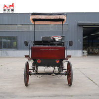 Meilleures ventes : Voiture électrique de tourisme de style vintage Royal Design à 4 roues, type calèche de mariage et limousine, pour 4 à 6 personnes