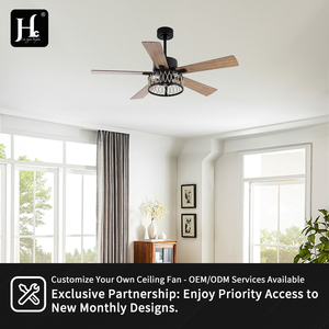 Factory wholesale decorative 52-inch DC LED <b>ceiling</b> fan, 3 wooden blades, <b>ceiling</b> fan with <b>light</b>, designer <b>ceiling</b> fan. - Product Image 5