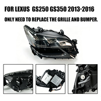 Phares LED à 3 lentilles pour LEXUS GS350 2016-2019, modèle de mise à niveau de basse à haute performance, remplacement de retrofit