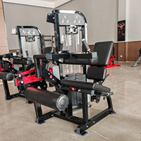 Équipement de fitness commercial avec logo personnalisé, équipement de musculation, musculation, machine à enrouler les jambes en position assise