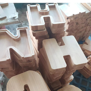 Solid Wood Plexiglass Pig <strong>Piggy</strong> <strong>Bank</strong> Children <strong>Adults</strong> Glass Clear <strong>Piggy</strong> <strong>Banks</strong> - Product Image 1