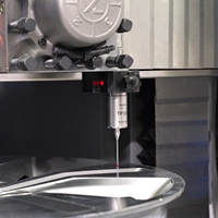 Dernière machine de tournage CNC mobile pour jantes de voiture, machine de réparation de jantes verticale à vendre DCM28P-M