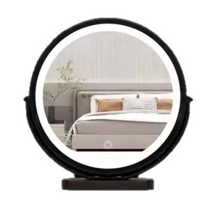 Led <b>Makeup</b> <b>Mirror</b> Round <b>With</b> <b>Light</b> For Desk Vanity Dressing Table - Product Image 5