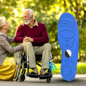 Estuche de rastreador oculto Cómodo Kid Old Man Finder Plantilla de zapato Find My Device Tag Case para Airtag Case - Product Image 1