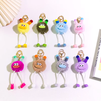 Porte-clés Pomme de Terre en Peluche - Pendentif de Sac, Breloque Jouet en Peluche Mignon et Original