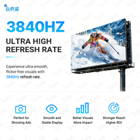 P4 P5 P6 P10 Verimli Düşük Fiyatlı Su Geçirmez Açık Hava LED Ekran Paneli 3D Büyük Video Duvar Reklam Dijital Billboard