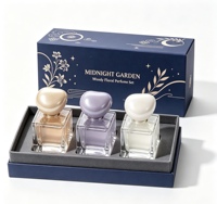 Boîte cadeau en papier rigide personnalisée en gros avec insert pour ensemble de parfums et cosmétiques, emballage pour cadeau de marque
