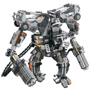 JIESTAR JJ9170 684PCS Série de films Hacker Empire Robot Ornement Blocs de construction Modèle Jouet éducatif technique Cadeau de festival - Product Image 1