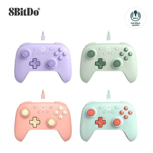 8Bitdo Ultimate 2C  Wired Game Controller for Windows 10/11/Android Gamepad Joystick Manette 82CD01