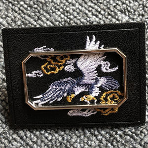 ป้ายหนัง PU ปักชื่อแบรนด์ตามสั่ง สีดำ สำหรับเย็บติดเสื้อผ้า แจ็คเก็ต กระเป๋าถือ - Product Image 3