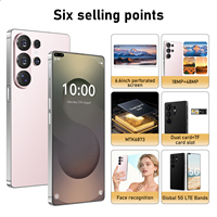 Teléfono Celular Android 5G Clonado 2026, Smartphone S26 Galaxs S26 Ultra Nuevo, Teléfono Móvil Inteligente para Samsung S26 Ultra