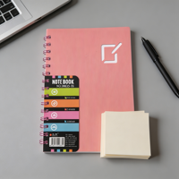 Carnets spirales A5 multicolores en polyéthylène, vierges et lignés, pour étudiants et enfants - Vente en gros