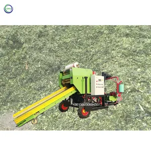 Silage Bundling And Wrapper All-In-One Machine Paddy Rice Straw Baler Grass Hay Silage Baler Machine