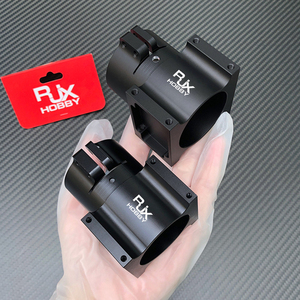 RJXHOBBY RJX3601 Abrazadera de Tubo de Aleación de Aluminio Negra de 30/35/40/45/50mm, Base de Fijación Plegable, Conector de Hebilla para Brazo de Dron - Product Image 6