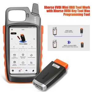 Xhorse vvvdi công cụ quan trọng max + Mini OBD công cụ + TOYOTA 8A tất cả các phím bị mất Adapter nhận được miễn phí gia hạn Cáp vvdi mini công cụ quan trọng - Product Image 4