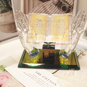 New Islamic Design Handmade <b>Cheap</b> Craft Wholesale Mini Handwritten Muslim <b>Crystal</b> Gifts Factory Wholesale - Product Image 1