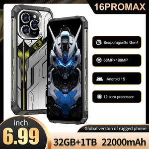 สมาร์ทโฟนรุ่นใหม่ปี 2025 ดีแคคอร์ 108MP 5G Android 15 HD 90Hz หน้าจอ 6.9 นิ้ว แบตเตอรี่ 22000mAh กันน้ำมาตรฐาน IP68 ทนทาน รองรับภาษาสเปนและฝรั่งเศส - Product Image 6