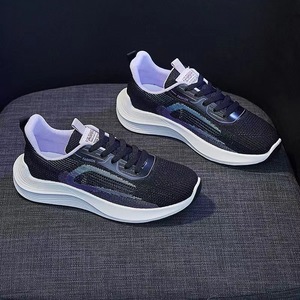 Nouvelles chaussures d'été coréennes pour femmes, version tendance, respirantes, en maille tissée, style ins, pour étudiantes, polyvalentes, pour la course, le sport et les loisirs. - Product Image 6