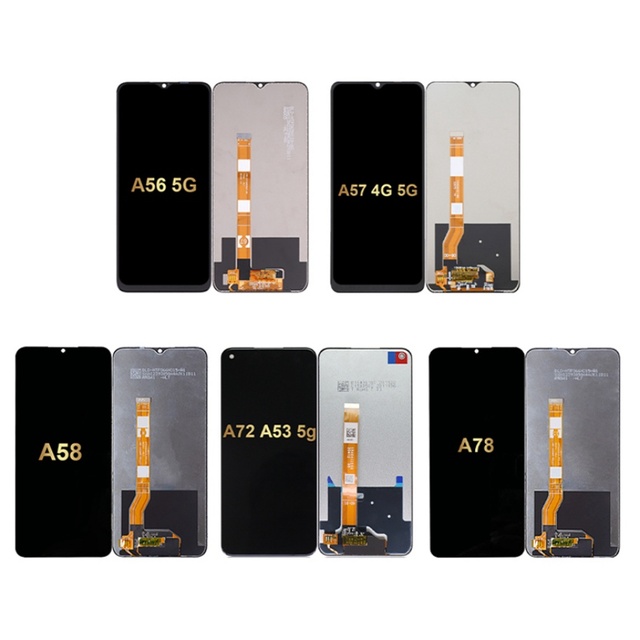 100% Well Tested Original Lcd Touch Screen for Oppo A77 A77s A78 A83 A9 (2020) A92 A95 A96 A98 A53 A57 4G Display Replacement