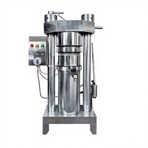 เครื่องกดน้ำมันไฮดรอลิกอัตโนมัติคุณภาพสูงสำหรับสกัดน้ำมันมะกอก งา และเมล็ดฟักทอง  วัสดุสแตนเลส 304SS/316SS กำลังการผลิต 10-200 กก./ชม. - Product Image 1