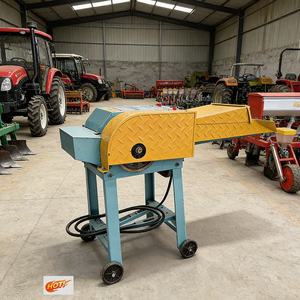 Máquina Procesadora de Paja de Acero al Carbono de Grado Industrial, Cortadora de Pasto, Picadora de Paja, Preparación de Alimento para Granja - Product Image 1